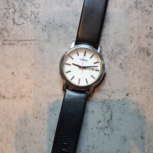 Lorus gents watch 40mm white - watch,