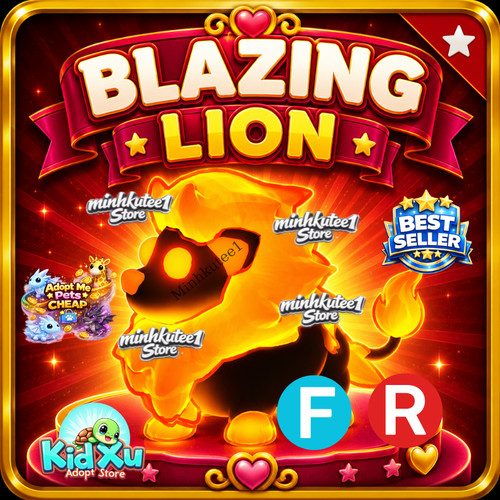 Blazing lion fly - 🔥,