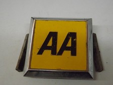 Vintage Square AA Car Badge