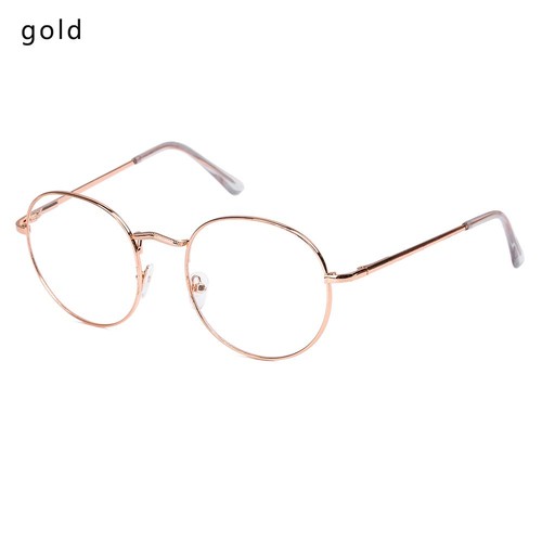 Metal vision care - metal, round