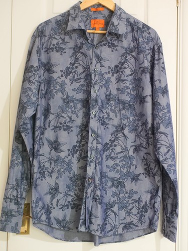 Simon carter floral shirt mens - simon,