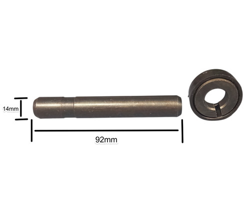 Pin and retainers - 4,