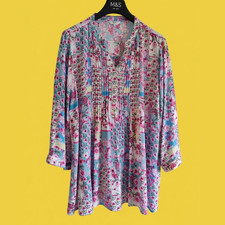COTTON TRADERS CRINKLE TUNIC