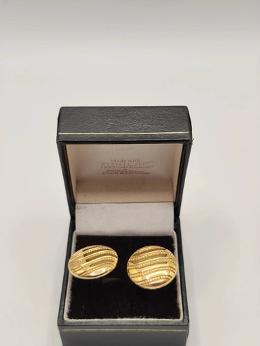 Vintage gold tone - vintage, ridged