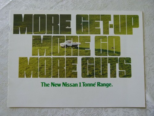 Nissan tonne range - nissan, 1