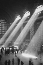 1941 New York City GRAND CENTRAL STATION 4x6 Photo Railroad Print