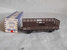 Vintage French Hornby ACHO 7010 Gondola wagon Boxed excellent HO scale