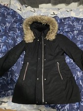 ZARA Long Puffer Coat with