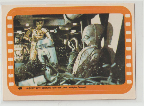 1977 topps star wars sticker - topps,