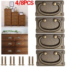 4/8Pcs Rustic Handle Oak