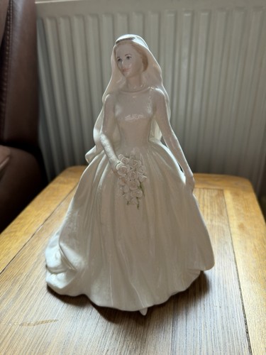 Coalport royal bride figurine - coalport,