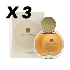 3 x Avon Far Away Original Perfume Eau de Parfum 50ml For Her Women’s EDP