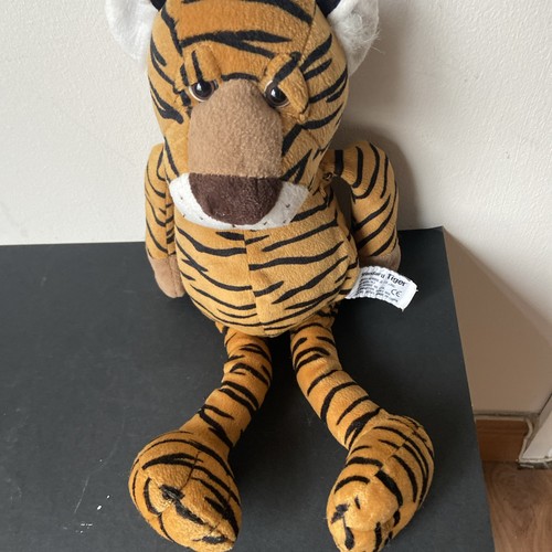 Russ berrie tiger plush - berrie, brown