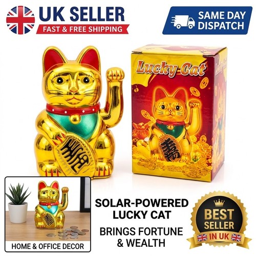 Lucky waving gold - waving, cat