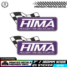 2x HOOSIER TIRES Livery Vinyl