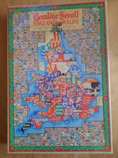 HERALDIC SCROLL ENGLAND AND