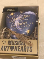 MUSICAL  HEART ORNAMENT, LOVE