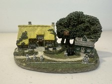 Danbury Mint Sculpture The Cricketers Arms By Simon Wimblett Ornament Figurine