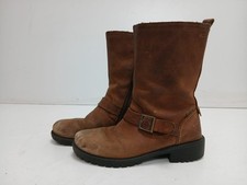 Ecco Girls Kids Brown Leather