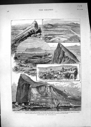 Old 1880 gibraltar - old,