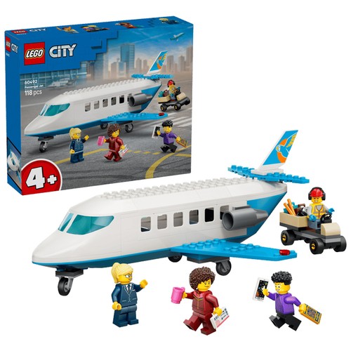 Lego city 60492 passenger jet - city,