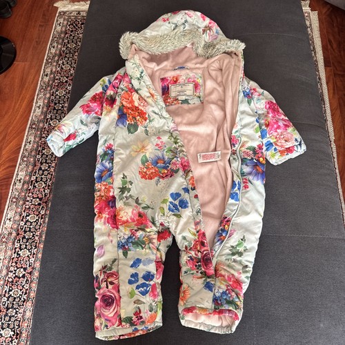 Monsoon flower pramsuit - flower,