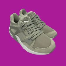 PUMA Blaze Sneakers, Leather & Suede, Trinomic Outsoles, Grey, UK 3/EU35.5/US4