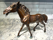 BRONZE HORSE Large 25" Long