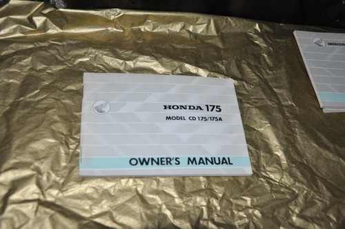 Original honda cd175 - cd175, 175a