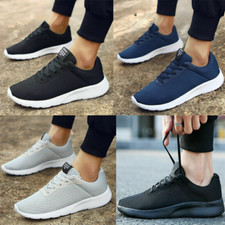 Mens Trainers Lightweight Mesh Pumps Running  Sports Shoes Casual Gym Sneakers