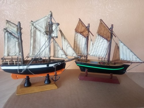 Handmade wooden model - model, boats