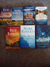 Nora Roberts, 7 Book Bundle- Hb And Pb
