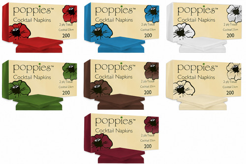 Serviettes paper napkins solid - napkins,
