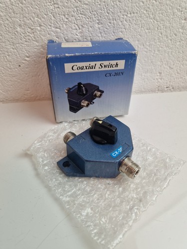 Coaxial switch antenna - switch, aerial