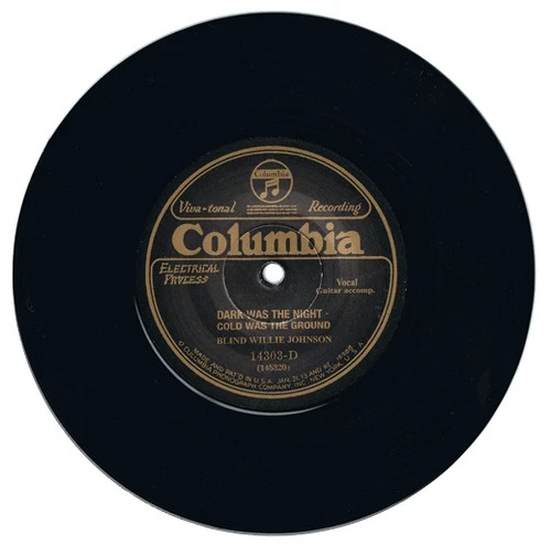 Blind willie johnson - blind, dark