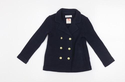 Girls blue double - h&m, double-breasted
