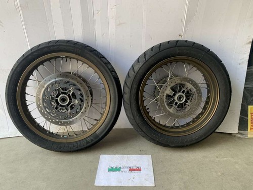 Pair wheels front rear cagiva - rear,