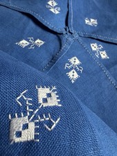 Vintage 1950s 1960s linen - x6,