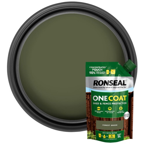 Ronseal one coat shed fence - one, &