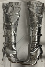 PRETTYLITTLETHING Silver Over