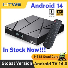 2025 Smart Android 14.0 TV Box