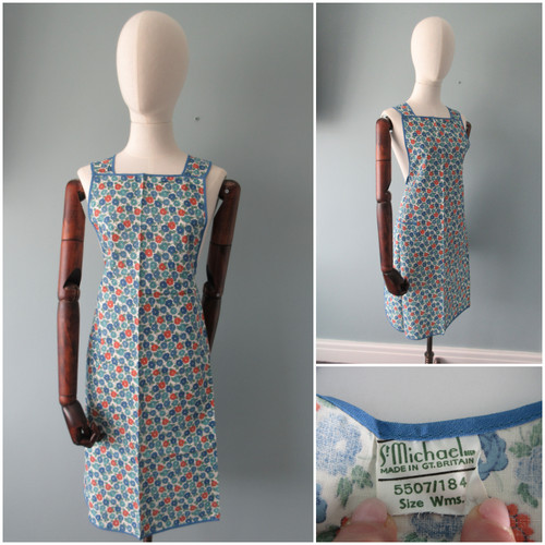 Vintage 1940s apron ww2 - ww2, era