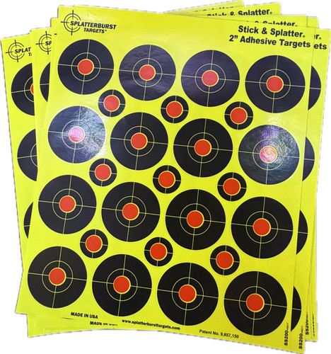 25x sheets splatter burst - 25x,