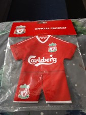 LIVERPOOL FC MEMORABILIA 2008 CARLSBERG SPONSOR CAR HANGING HOME MINI KIT SEALED