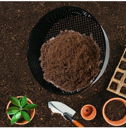 Large plastic garden sieve - garden,
