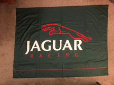Jaguar Racing F1 flag early