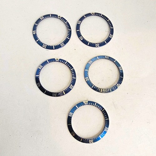 Omega blue watch bezel - blue,