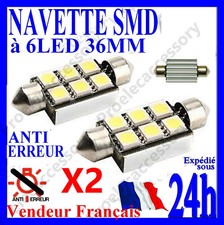 2 shuttle bulb 6 LED C5W 35mm
