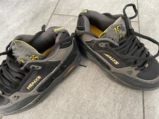 Heelys uk size 3 Shoes Trainers Black Yellow Wheels Lace Ups Unisex Kids Roller