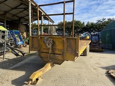 marston 27ft bale trailer on
